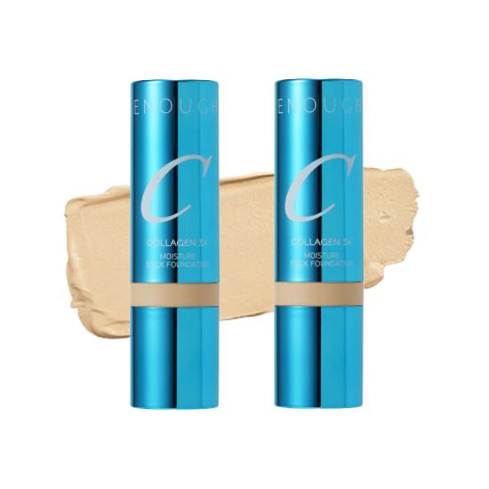 Enough Collagen 3X Moisture Stick Foundation SPF50+ PA++++ 14g (6 Options)