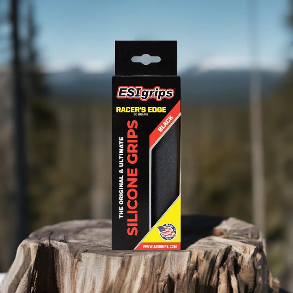 ESI Grips MTB Grips Edge Grips CESGRREBK Black Outer Diameter 30mm X Length 130mm Racer's