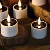 Solar Garden Comma Candle Lamps (3-Pack)