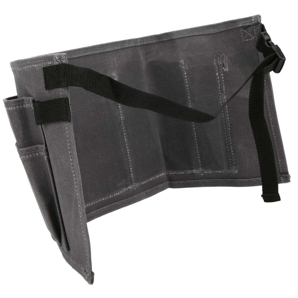 MultiPocket Waterproof Wet Wax Canvas Waist Tool Bag for Gardening and Woodworking
