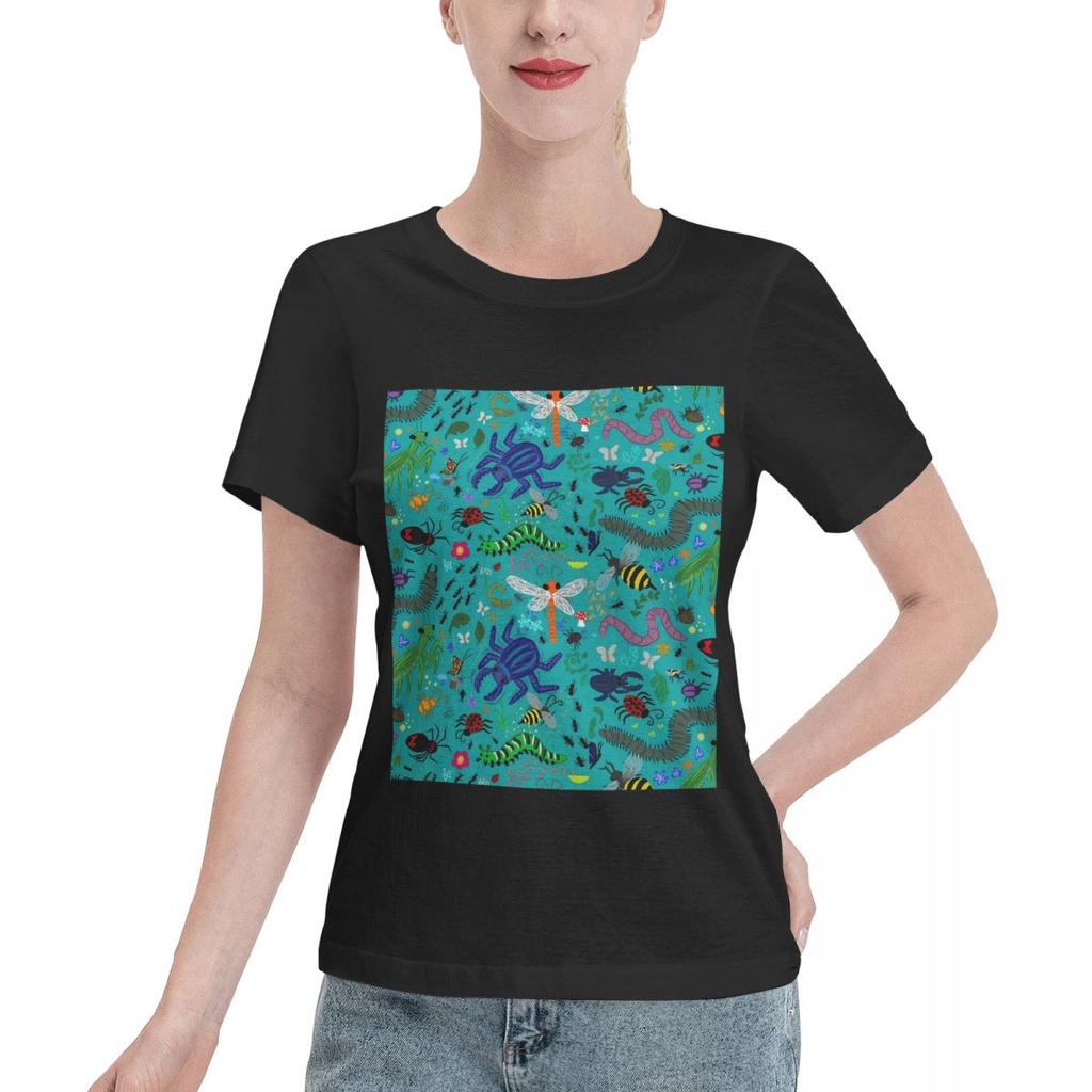 Clearance Bugs Unisexs Tshirt Party Classic Solid Tee