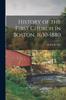 Buch History of the First Church In Boston, 1630-1880