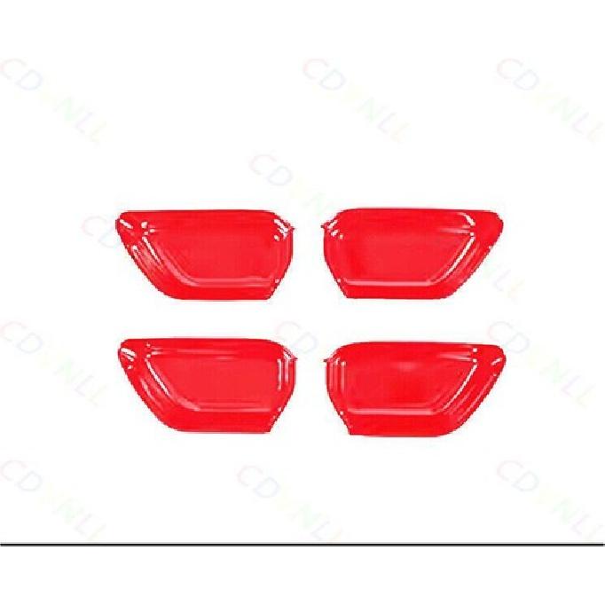 Inner Door Handle Bowl Panel Cover 4PCS For Honda CR-V CRV -2024 Bright Red