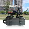 Bicycle Battery Bag Lightweight Large Capacity Zipper Closure Anti Rust Scooter Controller Storage