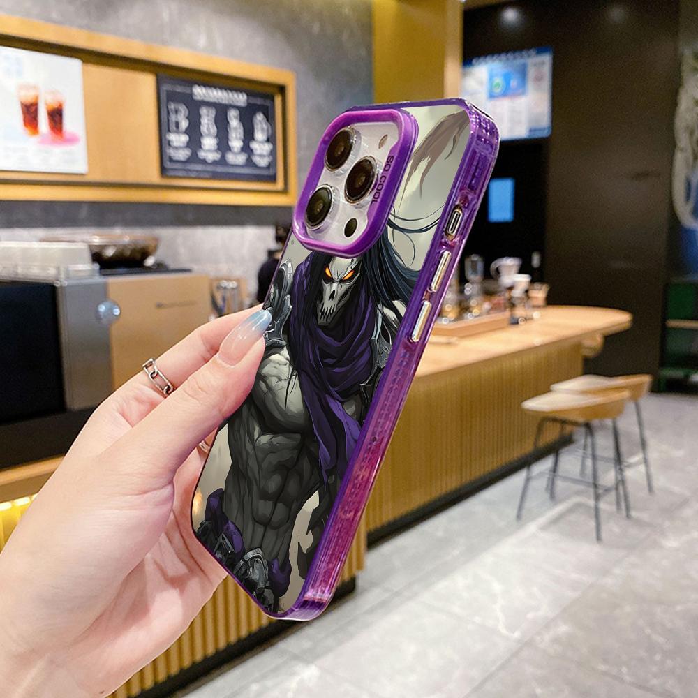 Game Darksiders Mobile Phone Case for iPhone 17 16 15 14 13 12 11 X XR XS 8 7 Air Pro Max Plus Purple Translucent Colorful Cover