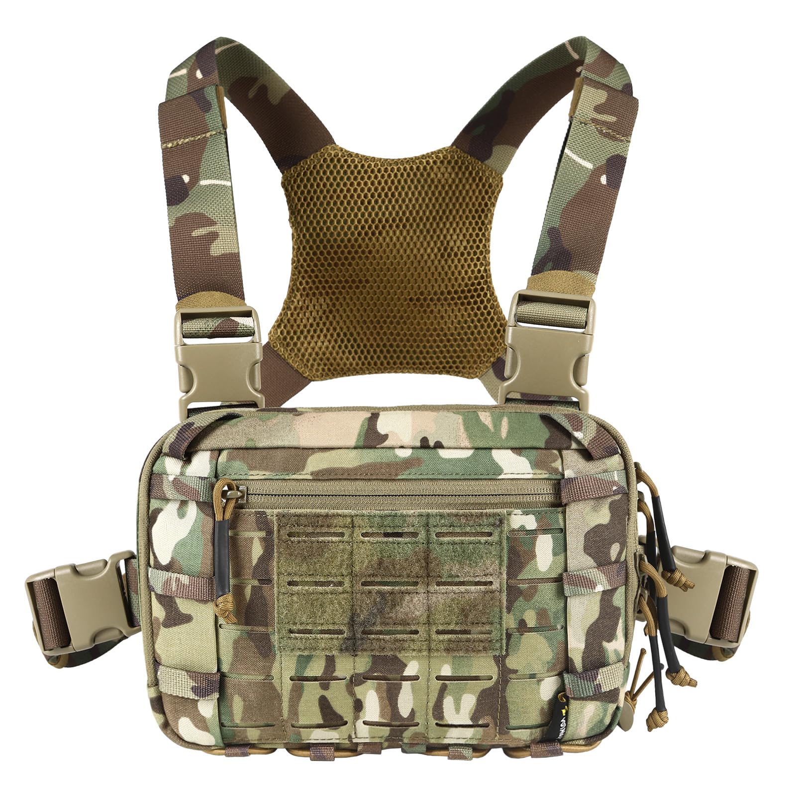 

Lightweight MOLLE Running Tactical Chest Tactical Vest [VOTAGOO GEAR] Bag, Bag, (CP)