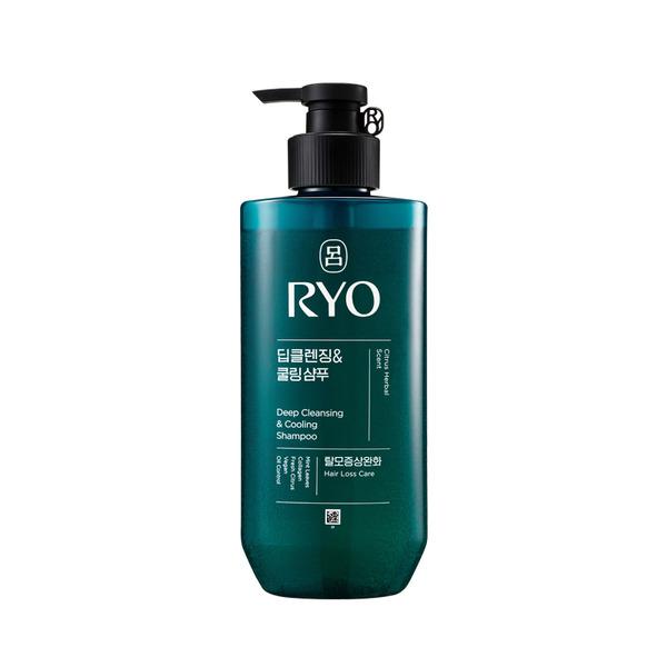 Ryo Black Yoon Saenggi Hambit Cheonga Black Yoon Shampoo Rinse 480ml