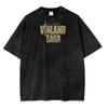 Vinland Saga Anime Graphic Tshirt Vintage Washed Thorfinn Viking Manga Merch Harajuku Unisex Oversized Short Sleeve Tee Tops