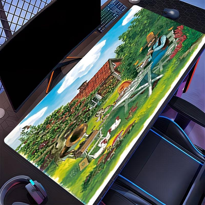 Pettersson und Findus Print Mouse Pad, for Keyboard Pad Laptop PC Mat for Office Home Use, Desk Decor, Perfect Birthday Gift for Gamers