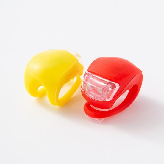 Rücklicht Einfache Installation Drei Gänge Hohe Helligkeit Lange LED-Lebensdauer Vielseitig für Nachtfahrten Kompakt Fahrrad-Sicherheitswarnlicht Zubehör