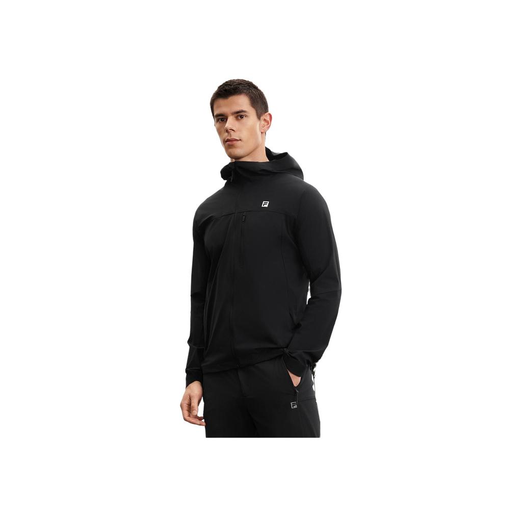 New FILA Jacket Men's Pitch Black BK A11M527715F-BK