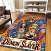 Name Custom Demon Slayer Kimetsu no Yaiba Carpet for Living Room Bedroom Home Decor Movie Themed Play Floor Mat -HE31
