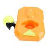 Tennis Rebound Trainer Self Rebound Tennis Practice Equipment Thickened Nylon Rope Tool Free Assembly Stable Base for