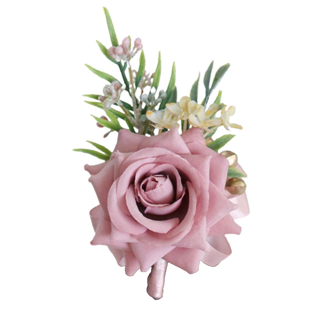 Beautiful Roses Design Wrist Flower Corsage Wristlet Homecoming