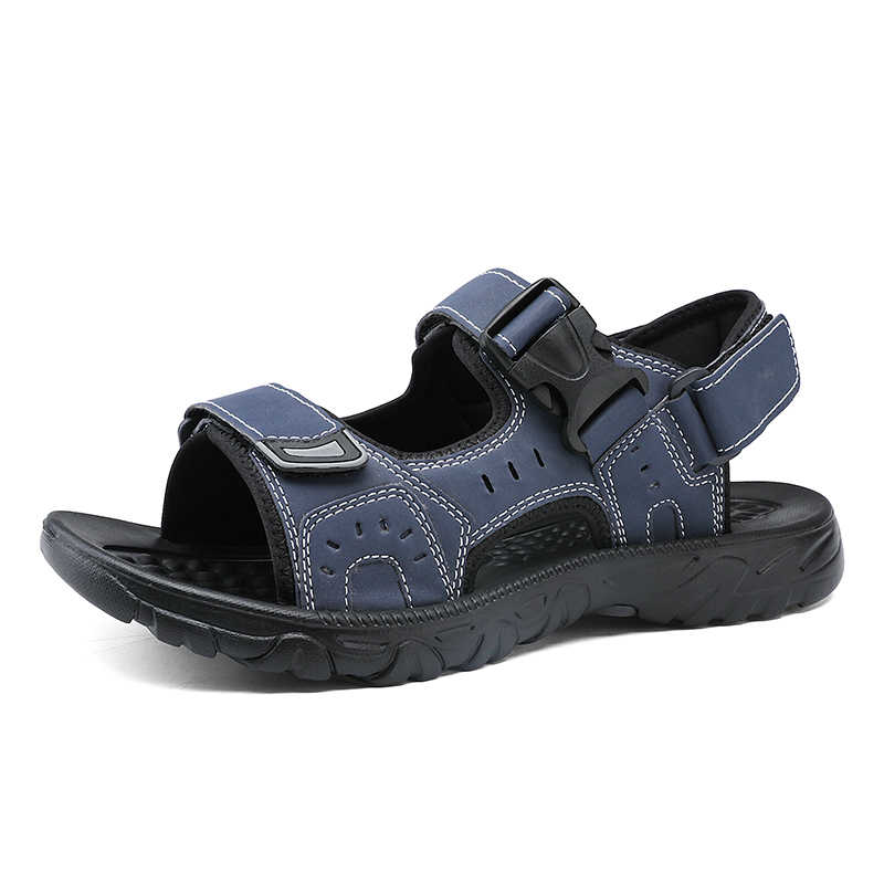 Fashion Round Toe Parkside Sandal For Men Luxury Sneakers Men Genuine Shoes Summer Man Slippers Sport New Style Boty Exerciser