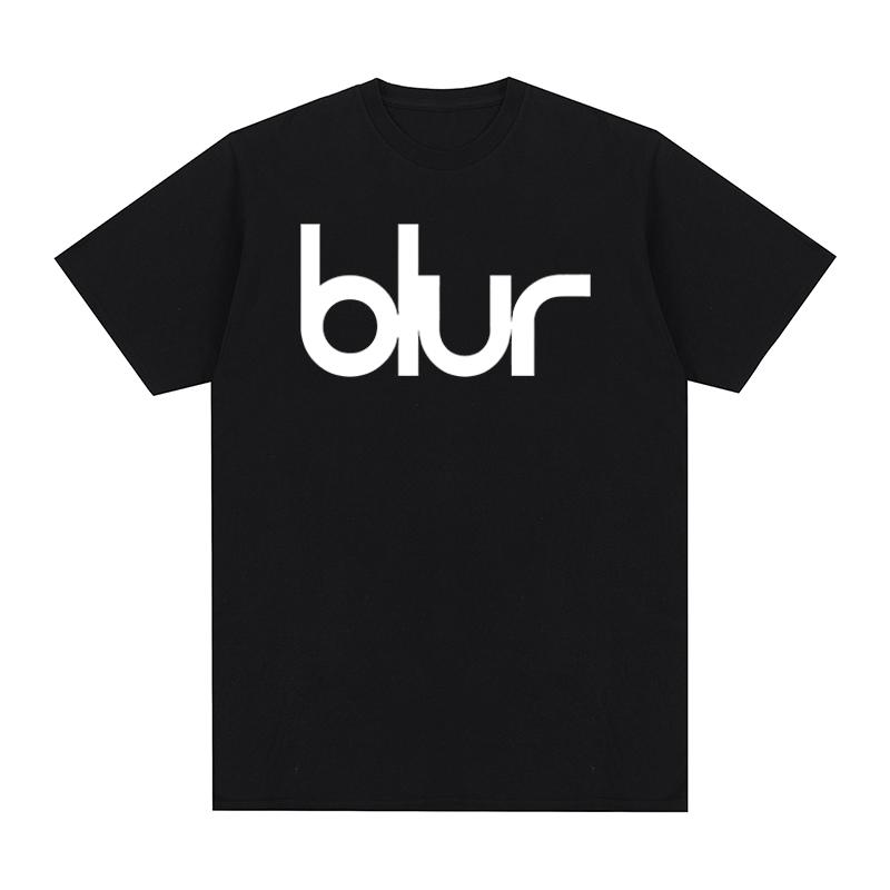 

Blur Vintage T-shirt Fuzzy Band British Rock Punk Music Cotton Men T shirt New Tee Tshirt Womens Tops - Men s Summer Cotton G... S разноцветный