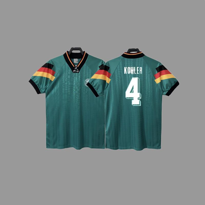 Vintage Jersey Football Jersey Germany Home Jersey Klose Klinsmann Kahn Matthius Müller Jersey