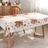 Disposable Christmas Table Cover 180x108cm Xmas Decoration Christmas Tablecloth  Party Supply