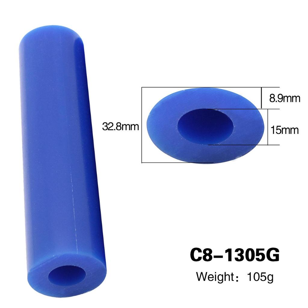 Carving Wax Ring Tube for Making Rings Mold Hard Wax Blank Large Flat Side Tube Blue Color