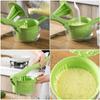 Vegetable Stuffing Squeezer Plastic Handheld Fruits Press Dryer Squeezer Water Remover Extruder Lemon Squeezing Kitchen Tool