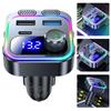FM Transmitter Multifunctional Car MP3 Player Dual PD Type-C Car Bluetooth 36W Port Charging 5.0 Fast Electronic K9X4