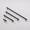 Antique Black Nickel Solid Brass Knurled T-Bar Handles Knobs for Furniture Cabinets Kitchens Drawers Wardrobes Dressers Bedroom