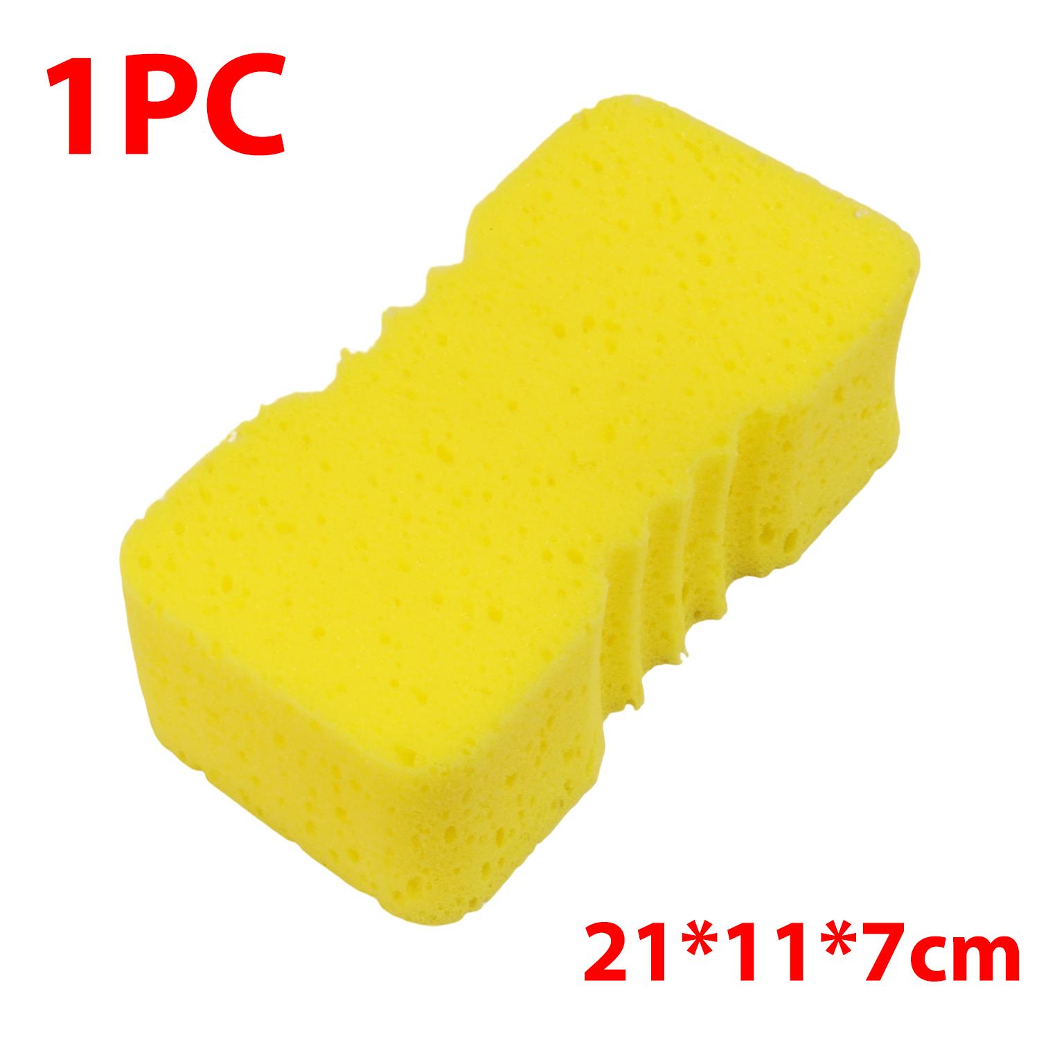 

Large Honeycomb Auto Cleaning Sponge Brush for Car Wheel Tire Wash Wipe Water Suction Sponge Pad Wax Polishing Brushes Tools