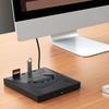 USB 3.0/Type-C External CD DVD Drive with SD/TF and USB 3.0 Slots, Optical DVD RW CD Drive Burner Reader