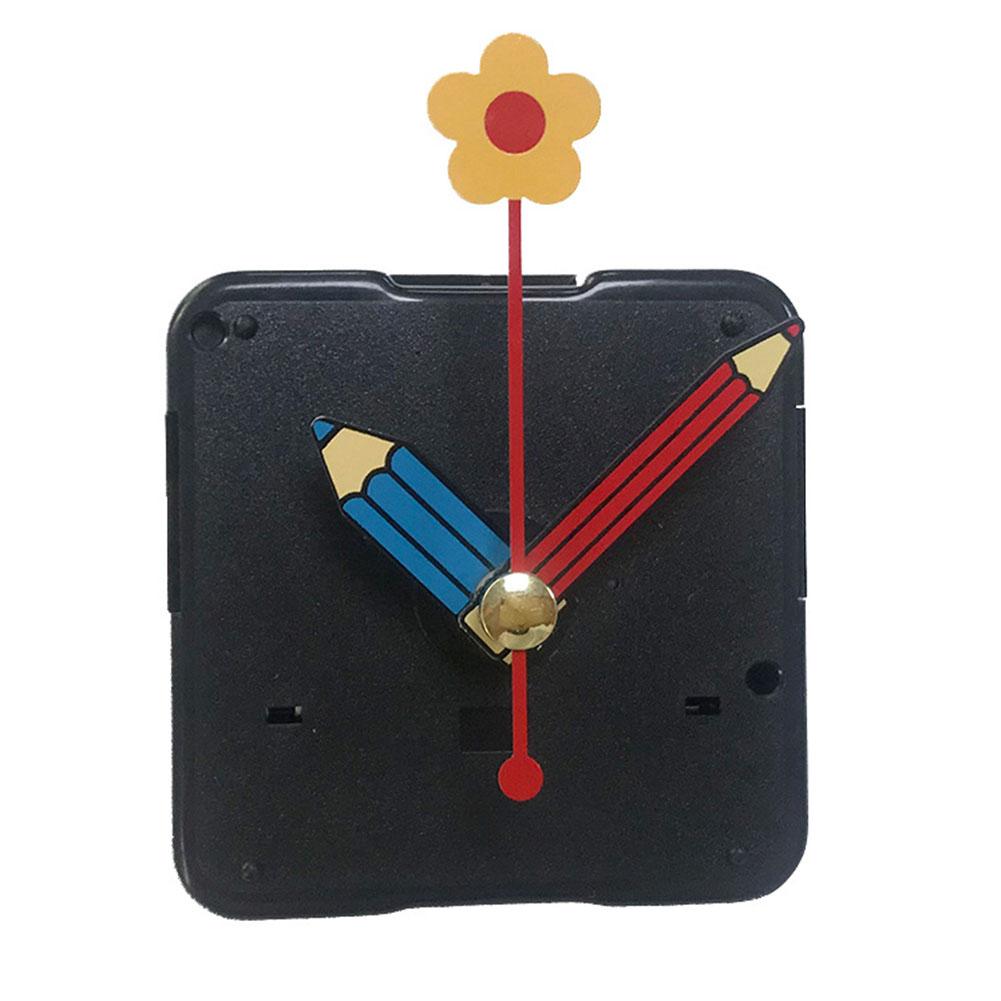 Wall Clock Movement Mechanism DIY Repair Tool Parts Kit With Red Hands DIY Clock Movement Repairing Clock Mechanism