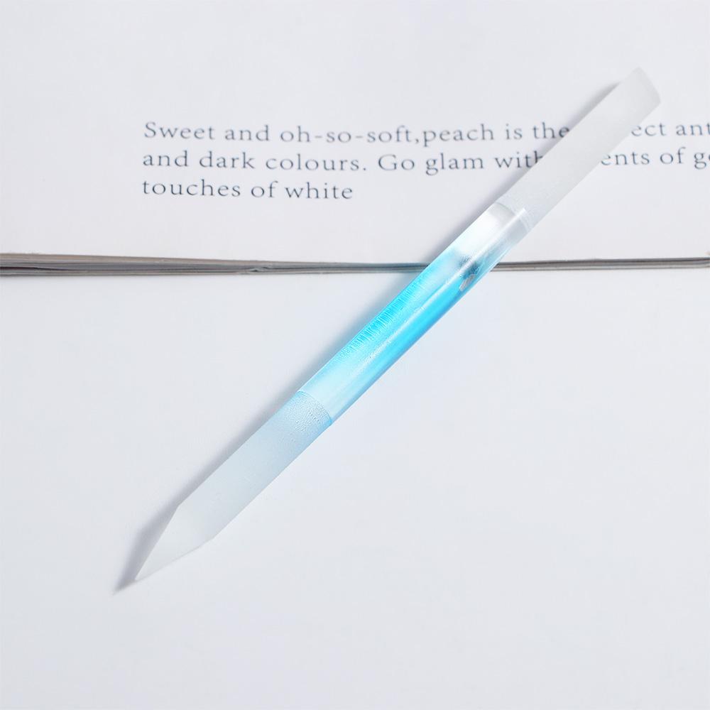 Art Tools Manicure Tools Cuticle Remover Pedicure Tool Double Sided Nail File Glass Cuticle Pusher