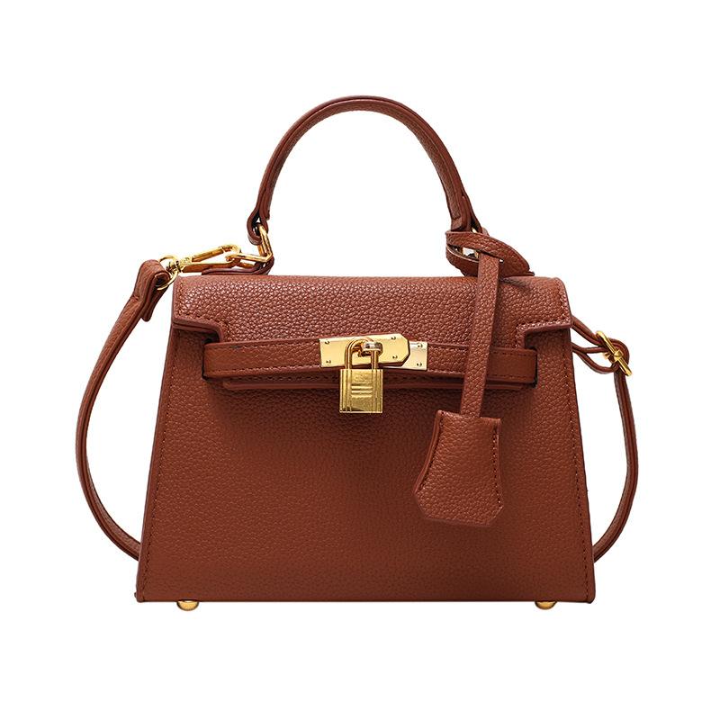 Popular Solid Color Women's Bags Hundred Crossbody Bags Premium Sense Handbags Female