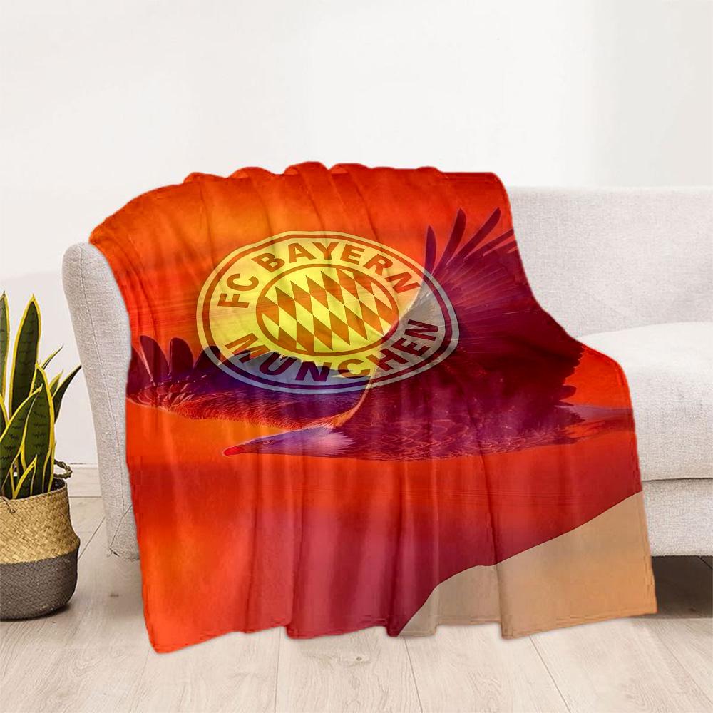 Bayern Munich Blanket Ultra-Soft Perfect for Seaside Bedding Bed All-Season Use Stylish Decor Gift for Travel Home Birthdays