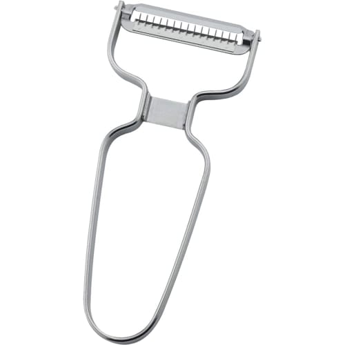 Shimomura Kihan Peeler, Thin Shredder [Made in Japan] Dishwasher Safe, Uniform Cutting, 2.5mm Thin, Time-Saving, Cuts Directly into a Bowl, Perfect fo