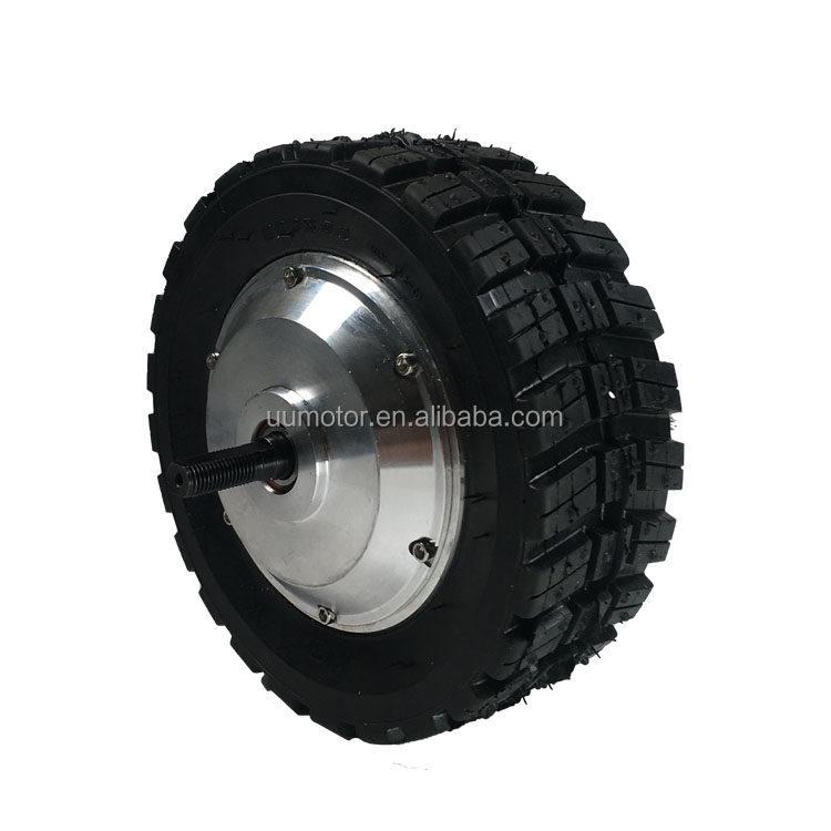 8" Brushless Geared Hub Motor, 6km/h Low-Speed High-Torque Handcart, Lawn Mower, Sweeper, Dining Vehicle