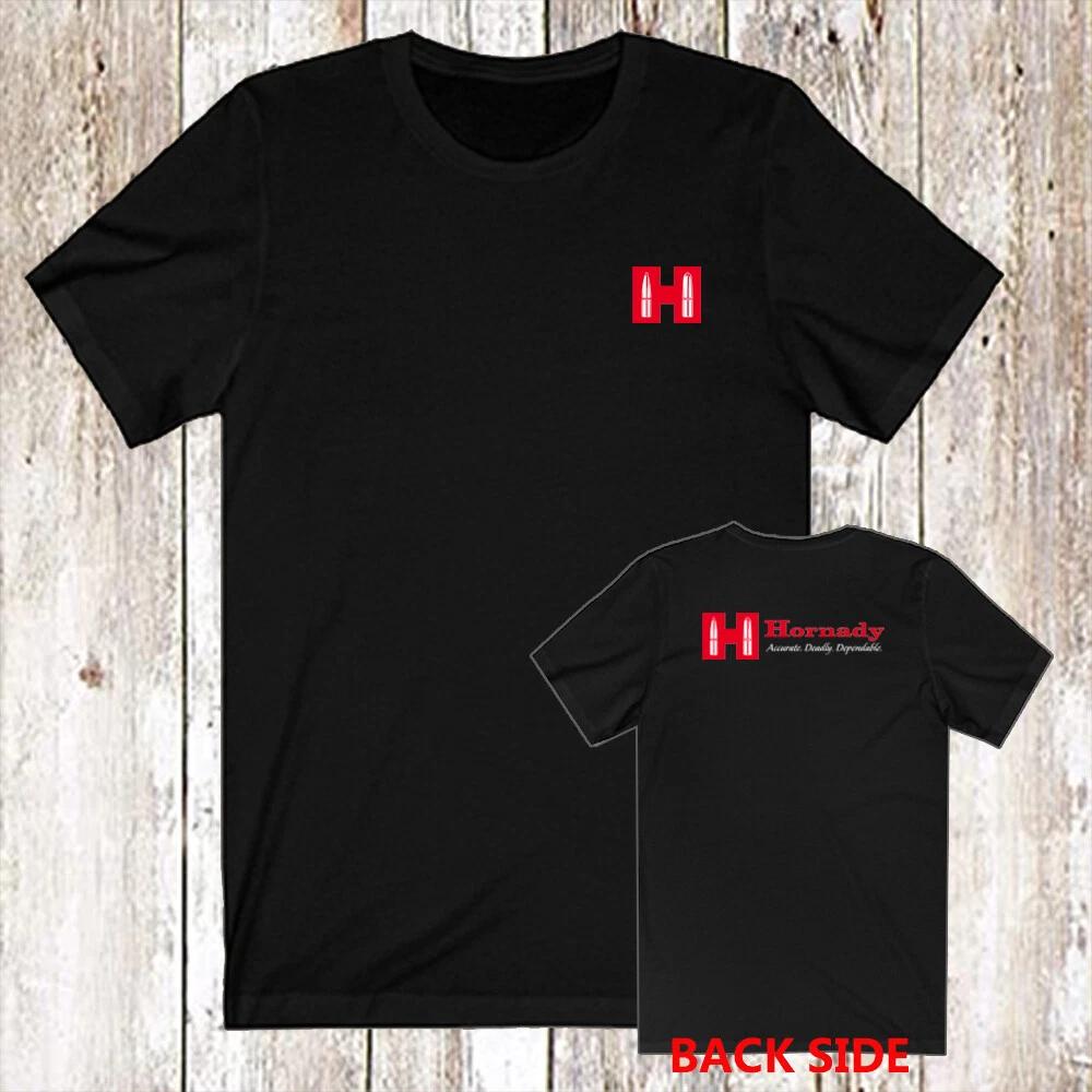 Men s and Women s T-shirts Hornady Guns Firearms M