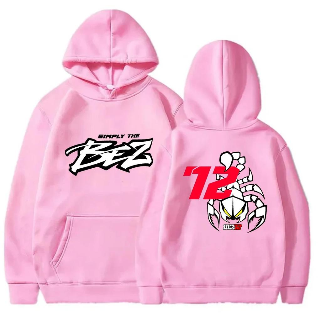 2025 Motorcycle Race 72 Driver Fan Printed Hoodie Men's And Women's Autumn Casual Coat Tops Pullover Hoodie Marco Bezzecchi