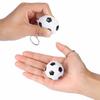 24 Pack Soccer Keychains, Mini Soccer Stress Ball Keychains, Sports Ball Keychains School Carnival Reward For Kids