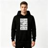 Men's Anime Eyes Print Pullover Hoodie Casual Long Sleeve Comfortable Hooded Sweatshirt
