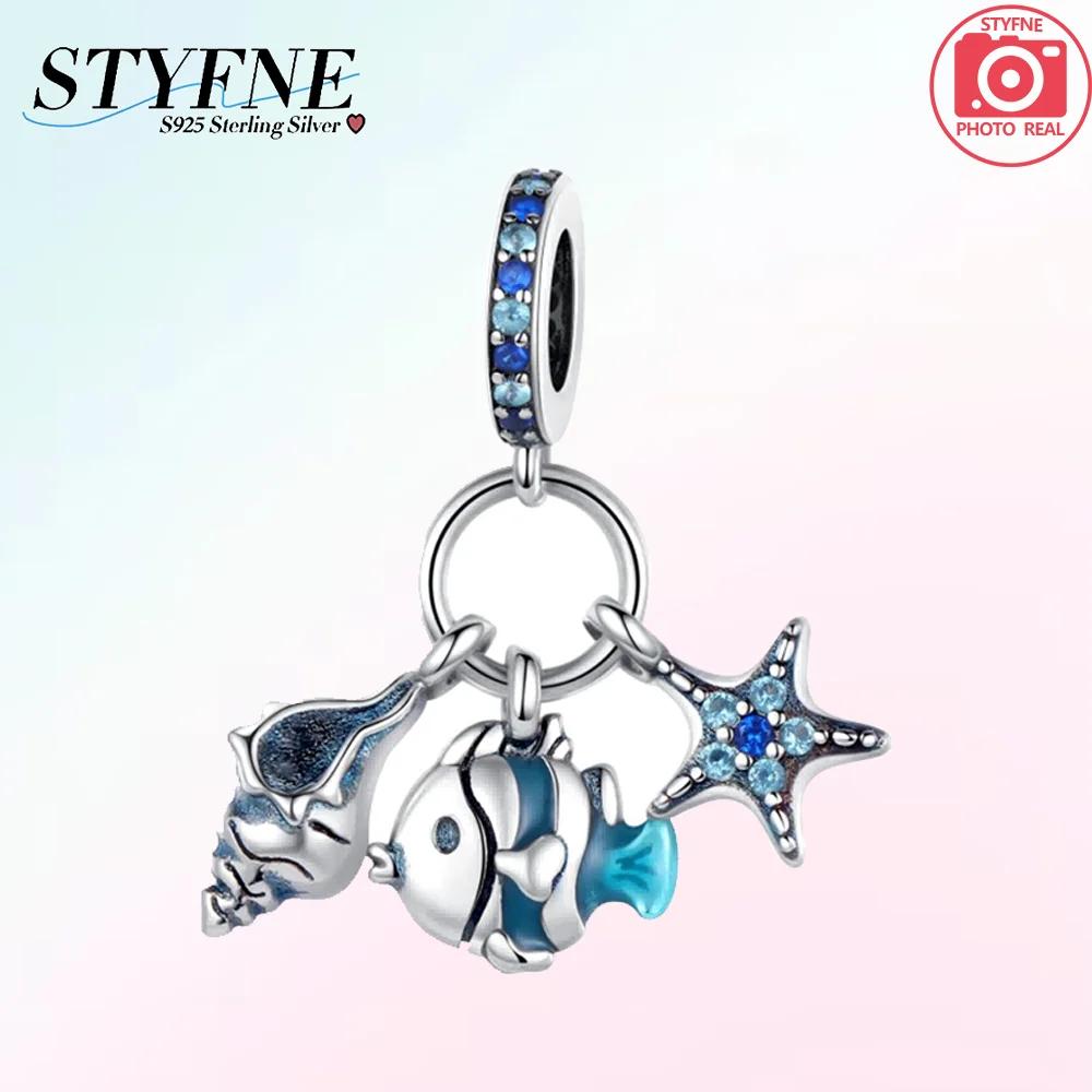 Charms Plataocean Luminous Series Beads For Charms Copper Bracelet Beads Jewellery Making Women'S Gift
