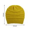 Winter Knitted Beanie Women's Thick Warm Beanie Skull Cap Women's Knitted Letter Hat Beanie Outdoor Riding Suit