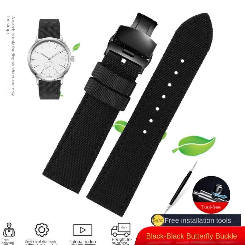 For Casio Forester FT-500WC Vintage Classic Forester Nylon Strap Watch Chain Seiko SKX007 SKX009 Canvas Leather Sport Watchband