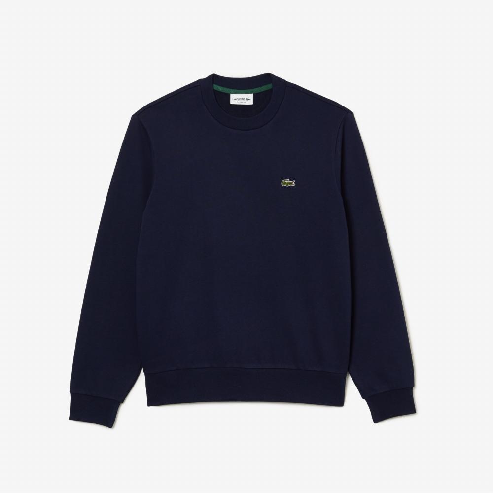 

LACOSTE Mens Basic Crewneck Sweatshirt SH256453N 166