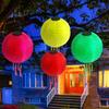 Solar Operated LEDs Outdoor Lantern H anging Light Decorative Lantern 300mm  12inches IP65 Water Resistance Built in
