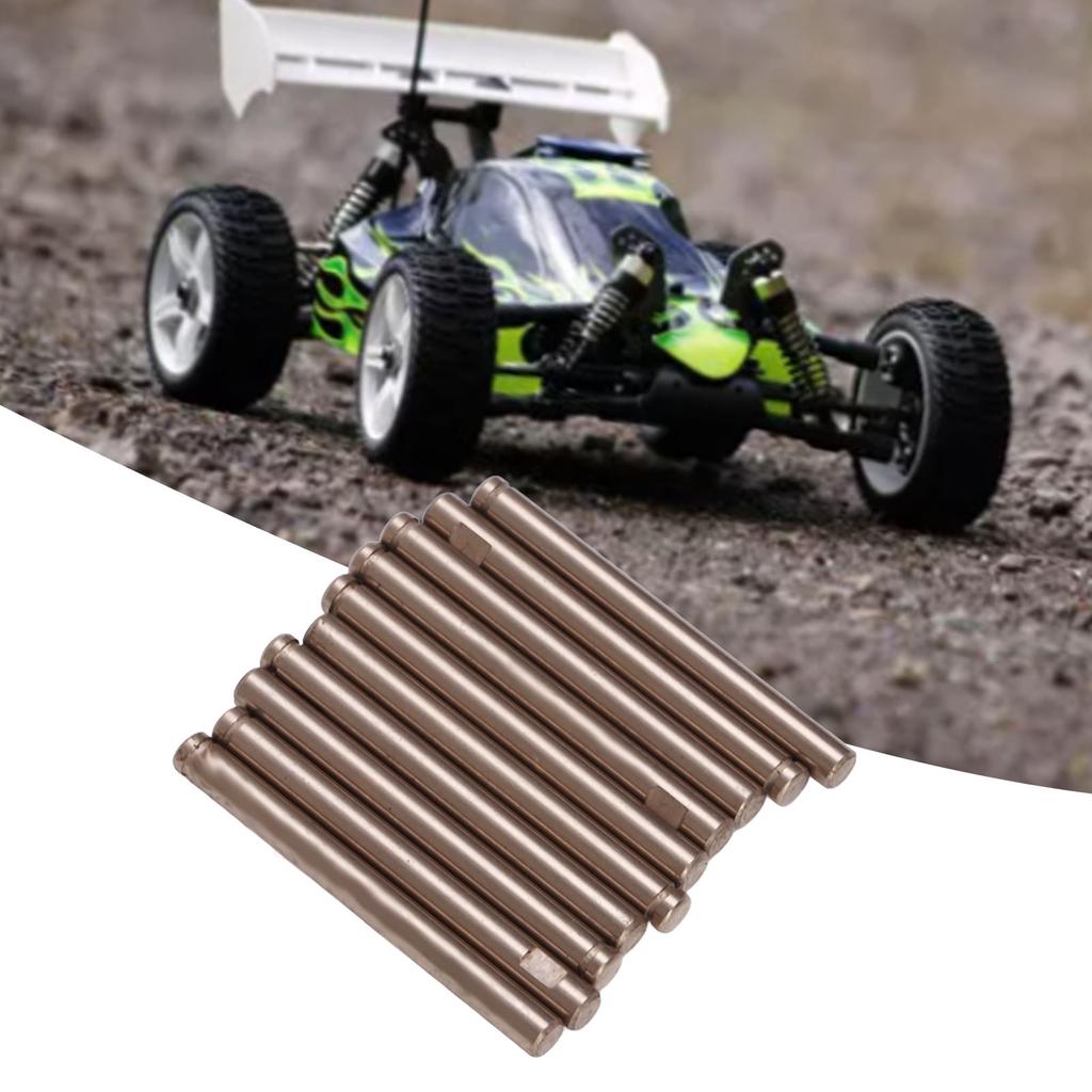 10Pcs RC Motor Shaft Stainless Steel 4mm Brushless Motor Shaft for RC Car Boat Airplane Model