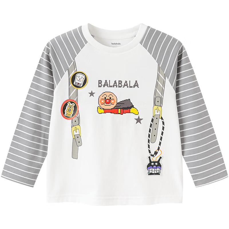 Balabala Anpanman Boys Long Sleeve T-shirt 100