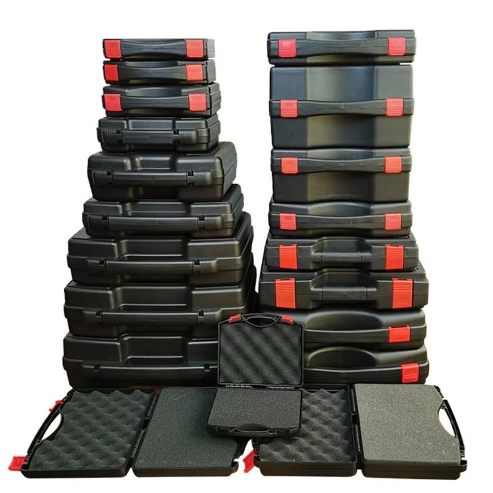 1Pcs Waterproof Portable Hardware Tool Box Hard Carrying Tool Case  For Outdoor Indoor Maintenance