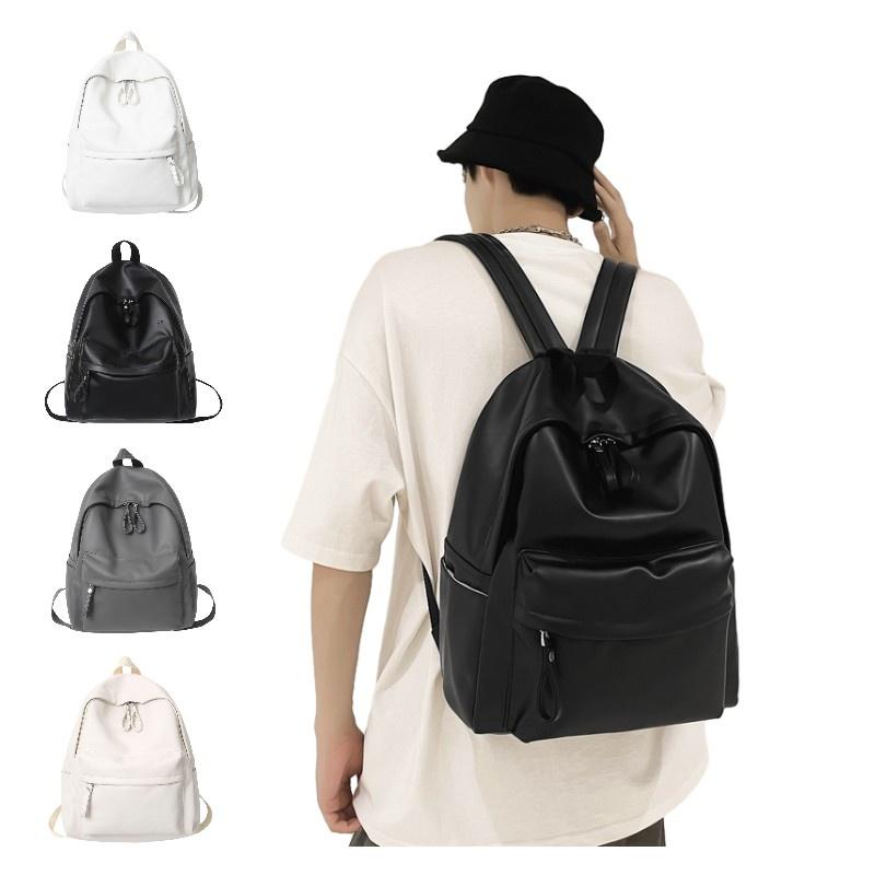 Trendy Korean Version School Bag For Girls Ideal For High School And College Students With Spacious Interior And Zipper Closure