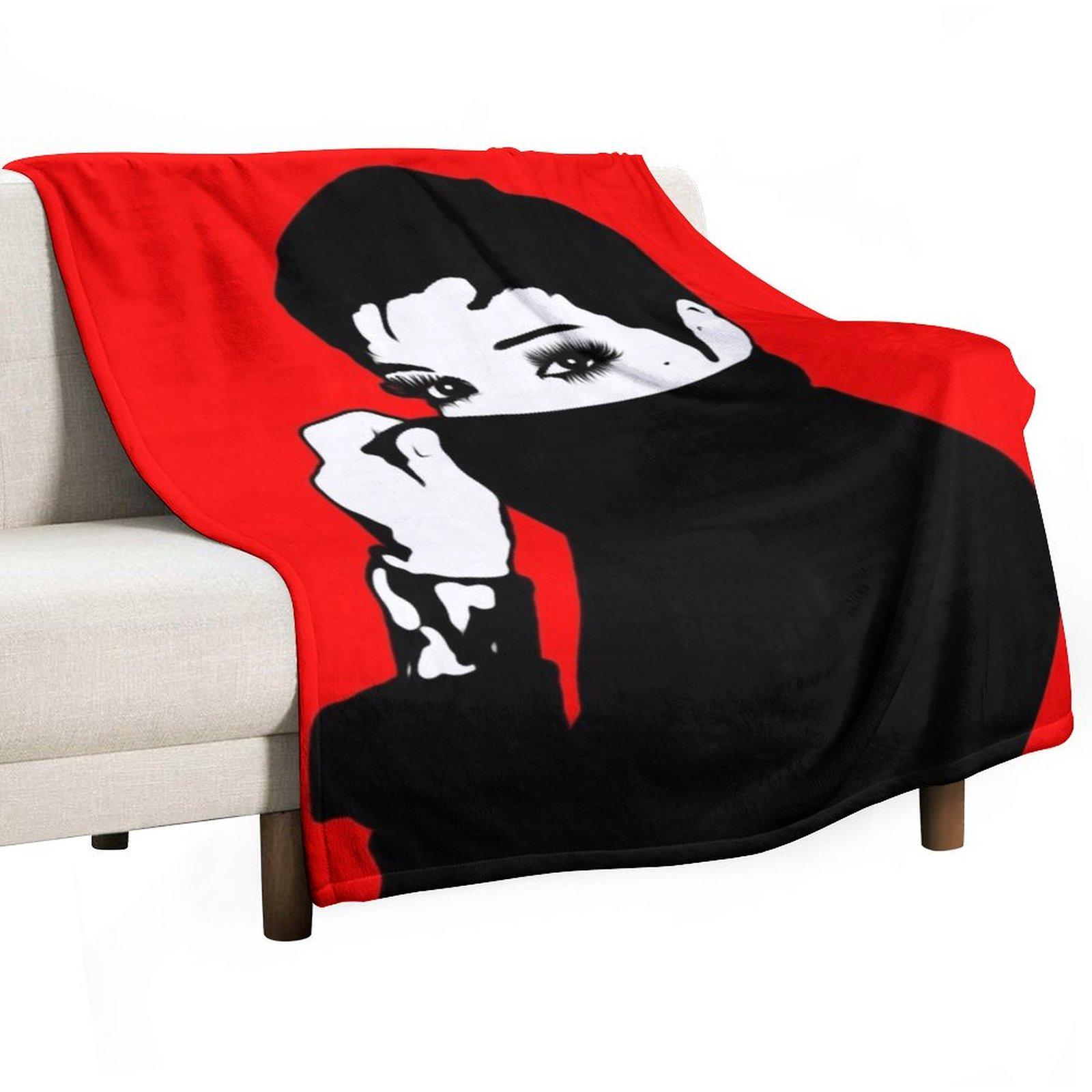

Liza Minnelli Pop Art Throw Blanket Single Stuffeds Beautifuls Luxury St Blankets 30x40in