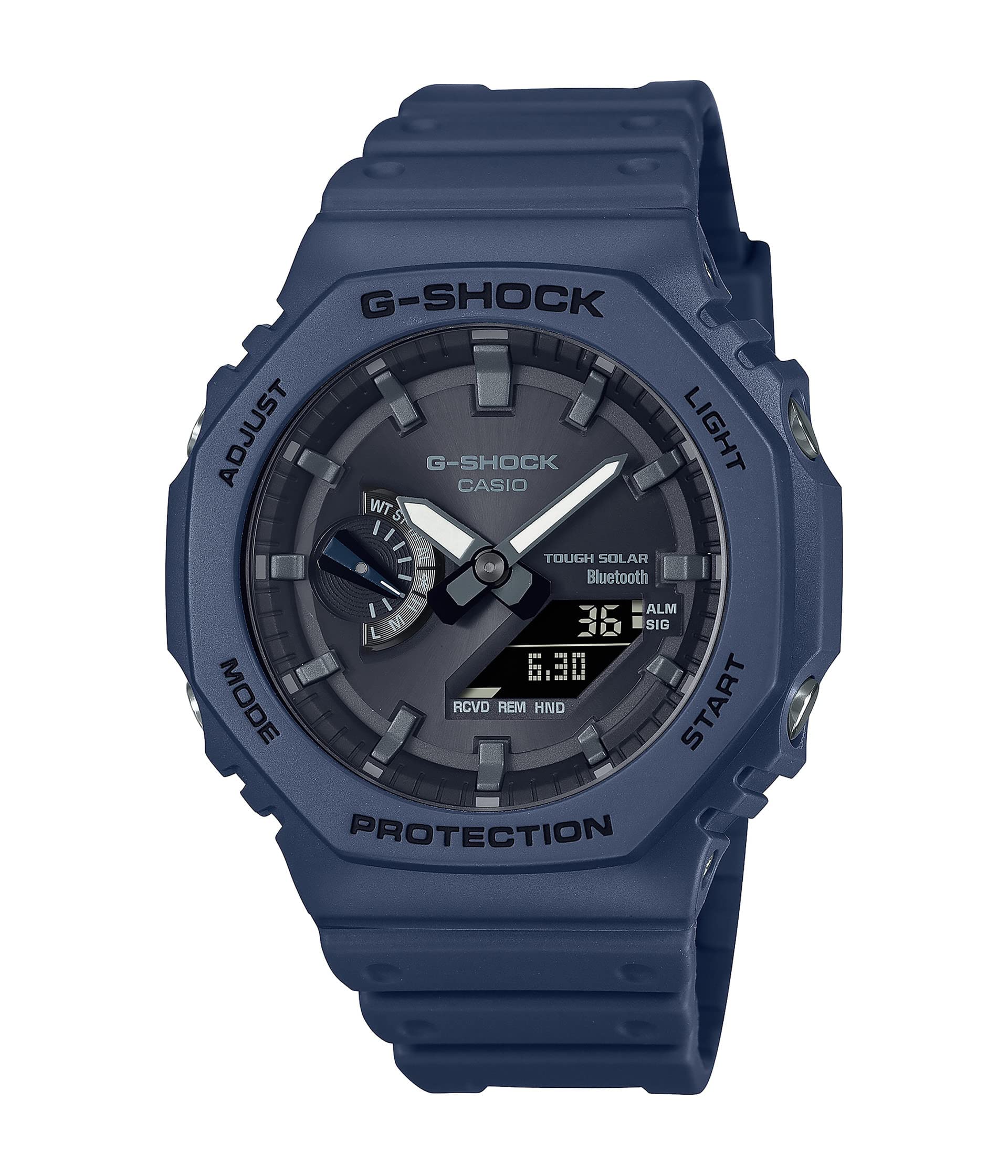 

Bluetooth Solar GAB2100 Series Navy G-Shock GAB2100-2A Navy, тёмно-синий