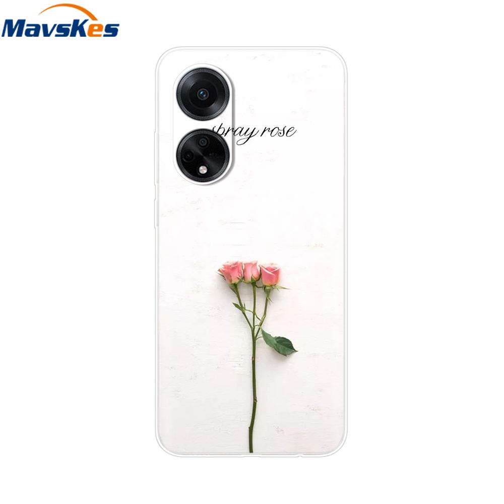 Phone Case For OPPO A98 5G Case CPH2529 Bumper Cute Cartoon Soft Silicone Back Cover for Oppo A98 5G A 98 OPPOa98 Fundas Coque